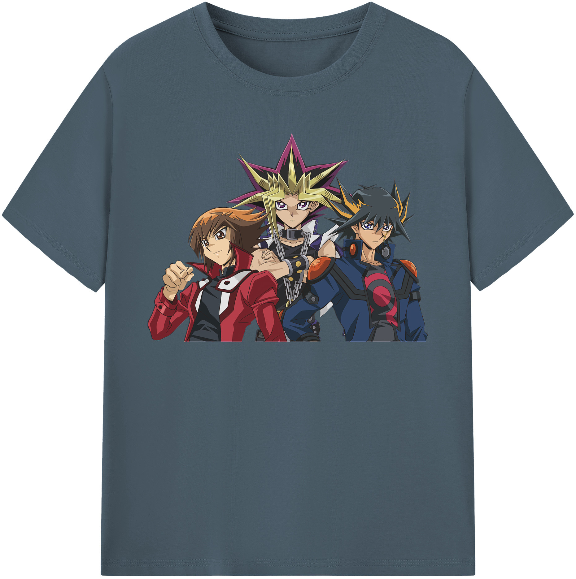 （画像用） 遊☆戯☆王 Yu-Gi-Oh! 綿100％半袖Tシャツ（フロントプリント）